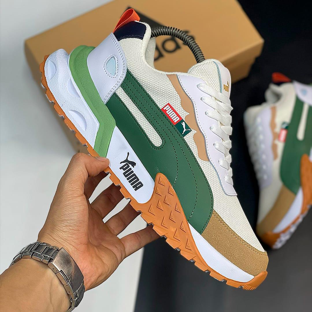 PUMA RS-X  color BlancoVerde