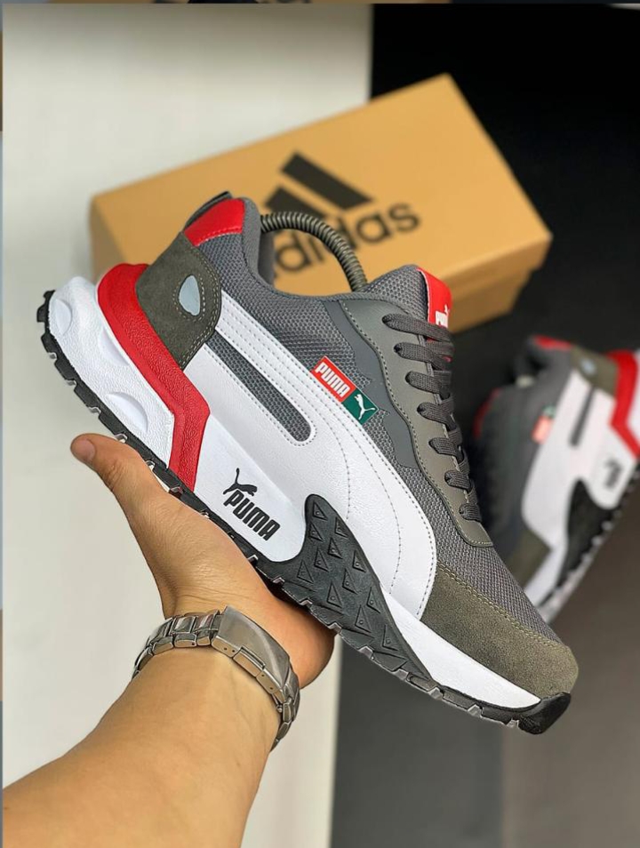 PUMA RS-X  color GrisRojo